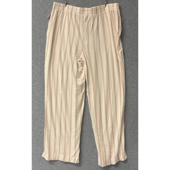 Soma Cool Nights Pajama Set Sparkling Stripe Pink Size Medium NEW w/ Blemish - Picture 8 of 11